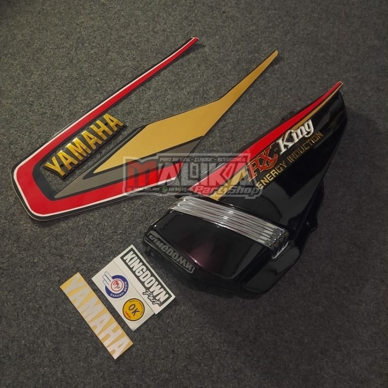 STIKER STRIPING RX KING 92 COBRA - SET BOX AKI TEPONG RX KING & EMBLEM - GOOD QUALITY BEST SELLER
