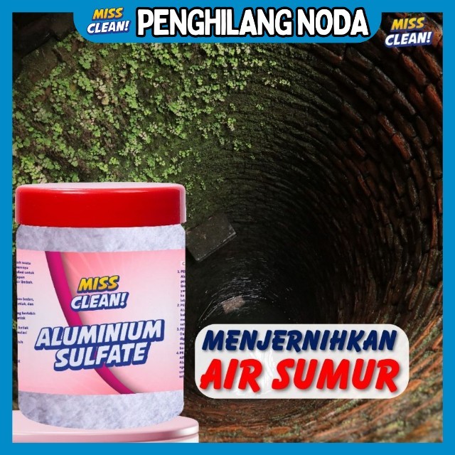 Bubuk tawas aluminium sulfate penjernih air sumur air kolam renang air aquarium penjernih air