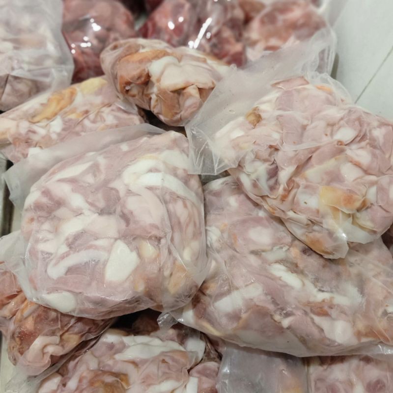 PORK BACON POTONGAN 1 KG