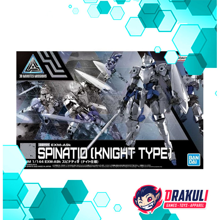 BANDAI Plamo 30MM EXM-A9k Spinatio (Knight Type)
