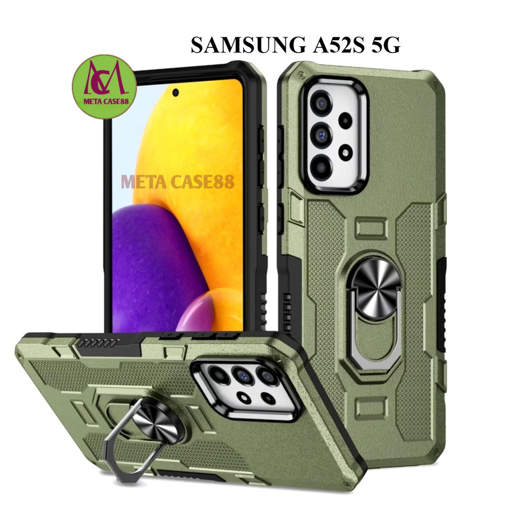CASE SAMSUNG A52S 5G CASING ROBOT HIT EYE RING KICKSTAND