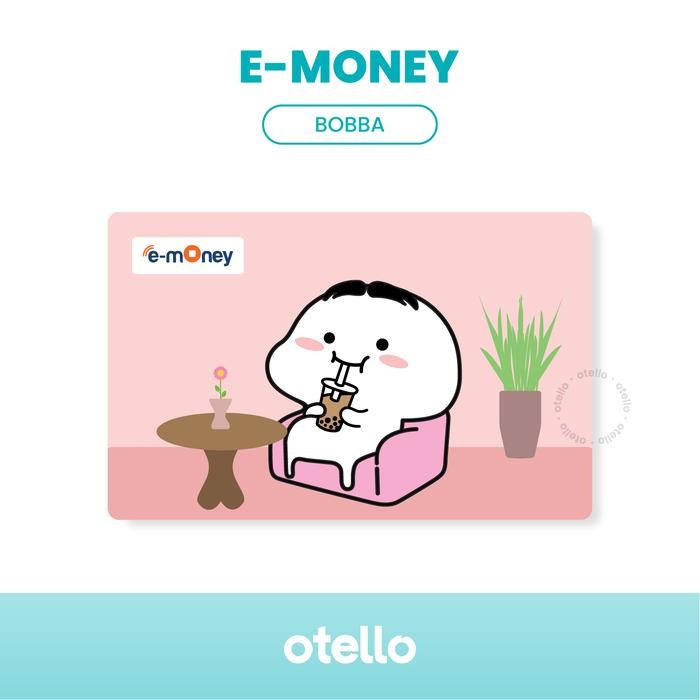 [TERLARIS] Kartu E-Money Mandiri Pentol Quby | eMoney eToll Karakter Lucu Kartun - Bobba, eMoney 1 S