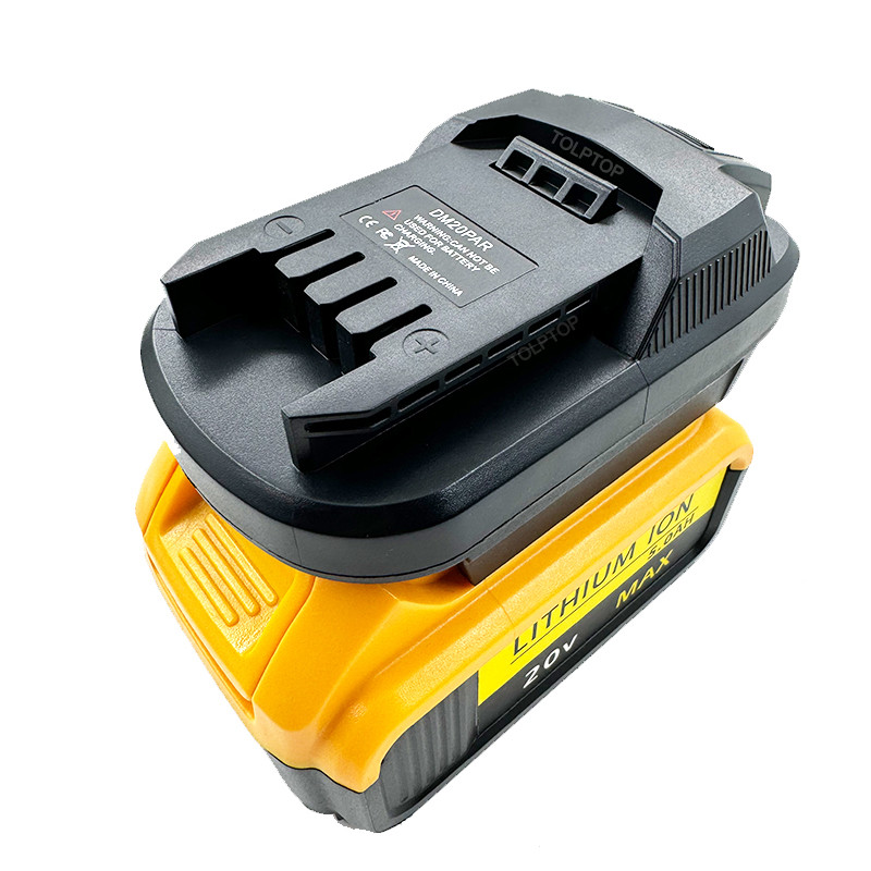 For Dewalt/Milwaukee 18V 20V Lithium Battery Convert to for Parkside 20V Lithium Battery Power Tool 
