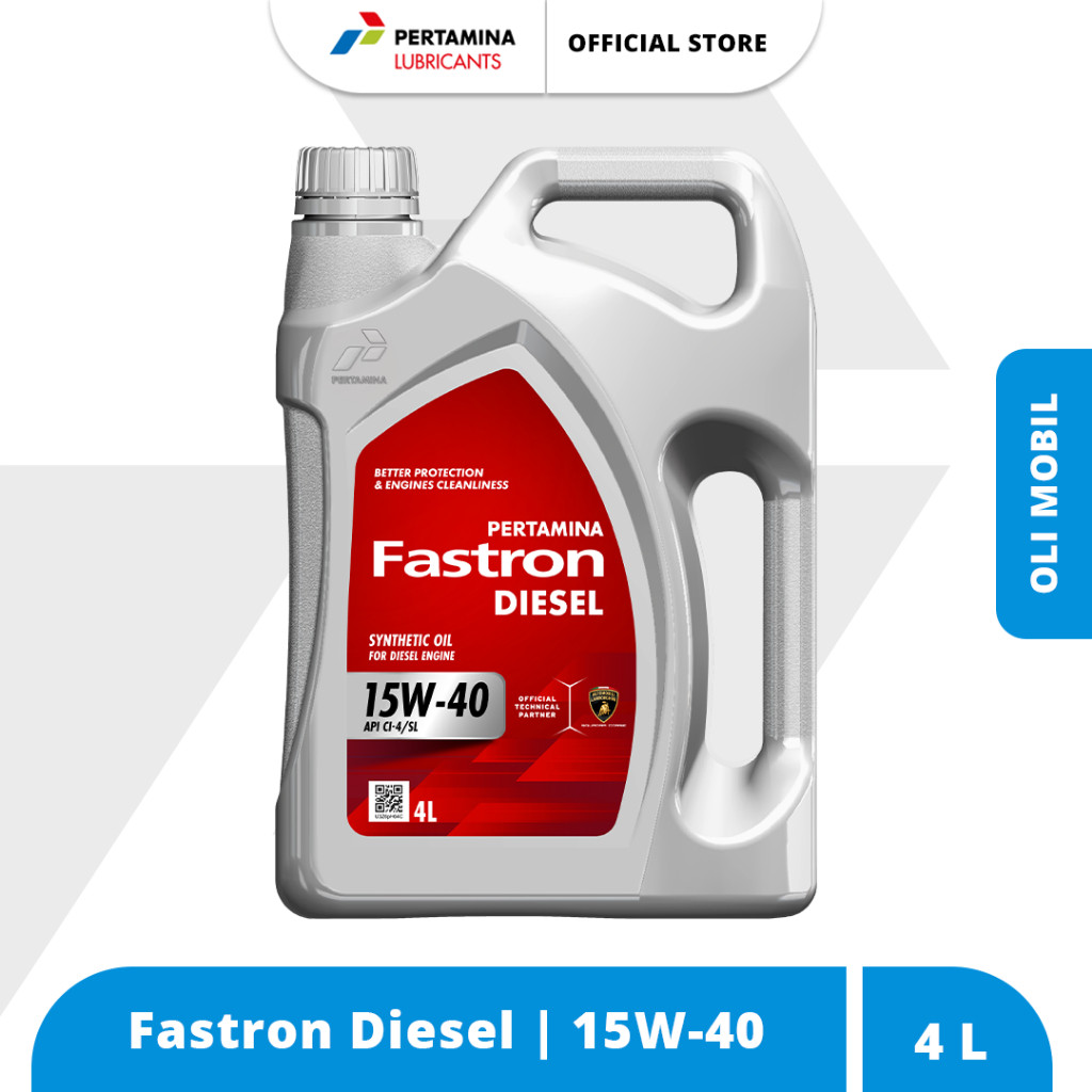 PERTAMINA Fastron Diesel Series [ Oli Mobil 4 L ]