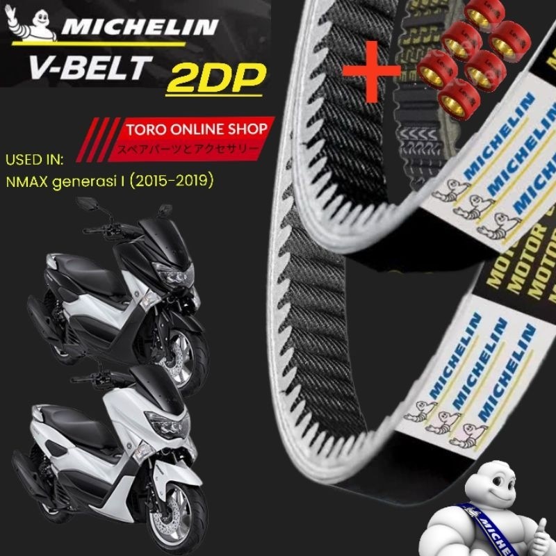 michelin v belt van belt nmax 2DP v-belt original michelin yamaha nmax old kode 2dp