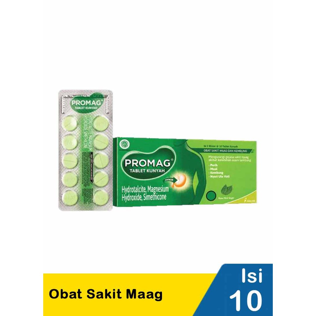 PROMAG OBAT SAKIT MAAG 10'S