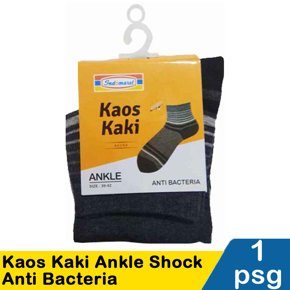 INDOMARET KAOS KAKI ANKLE SHOCK ANTI BACTERIA