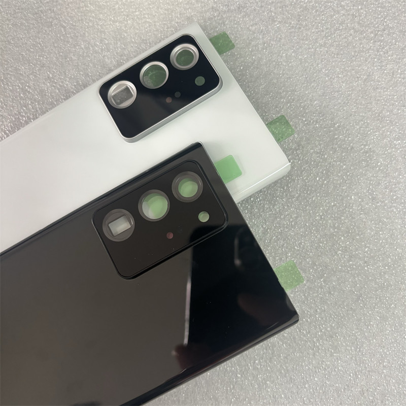 For Samsung Galaxy Note 20 Ultra Note20Ultra Back Battery Cover Glass Panel Rear Housing Cover Repla