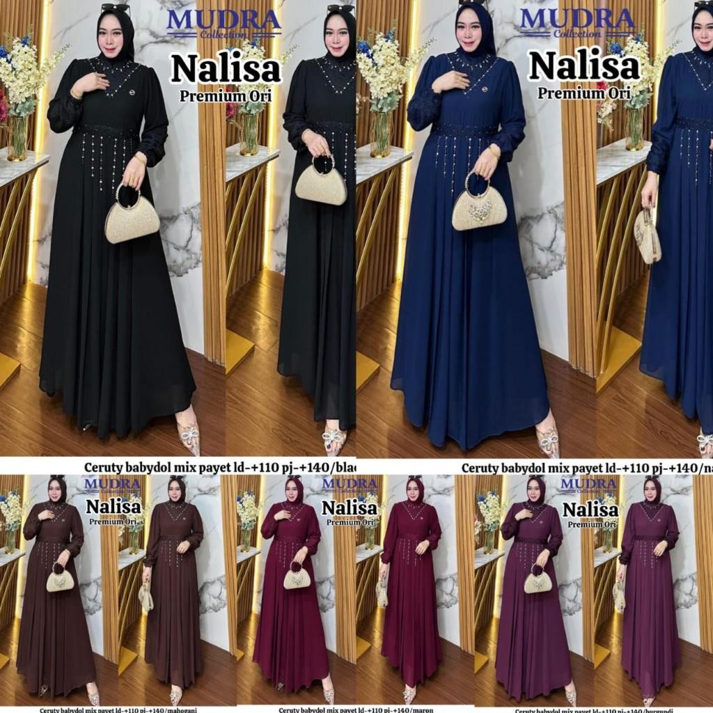 Fashion Wanita HQ NALISA DRESS  From MuDRa