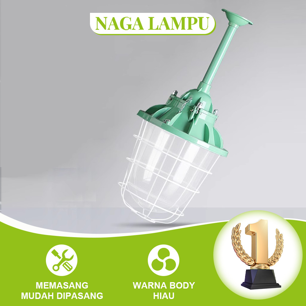 LED Explosion-Proof Tersertifikasi - Lampu Anti Ledakan untuk Area Berbahaya, Cocok untuk Workshop, 