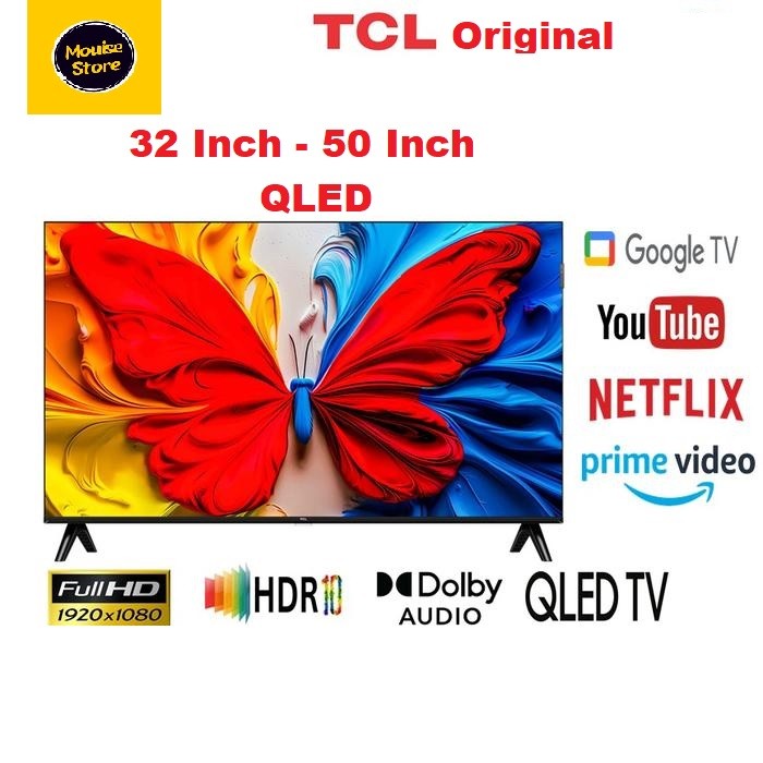 TV QLED TCL GOGLE TV 32S4K/40S5K/43S5K/50S5K 32-50 inch QLED TV GOGLE TCL GOGLE TV TCL LED