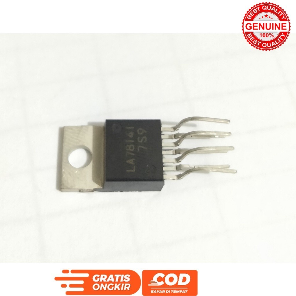 TRANSISTOR IC LA78141 LA 78141 NOMER SATU ORIGINAL ASLI