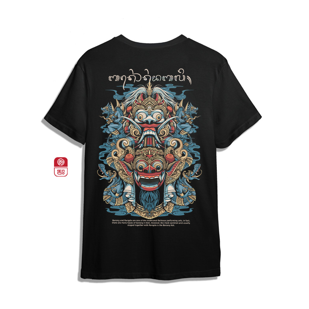 BARONG X RANGDE SENIMAN BOCAH STYLE Bahan Cotton Combed 24s Pria Wanita