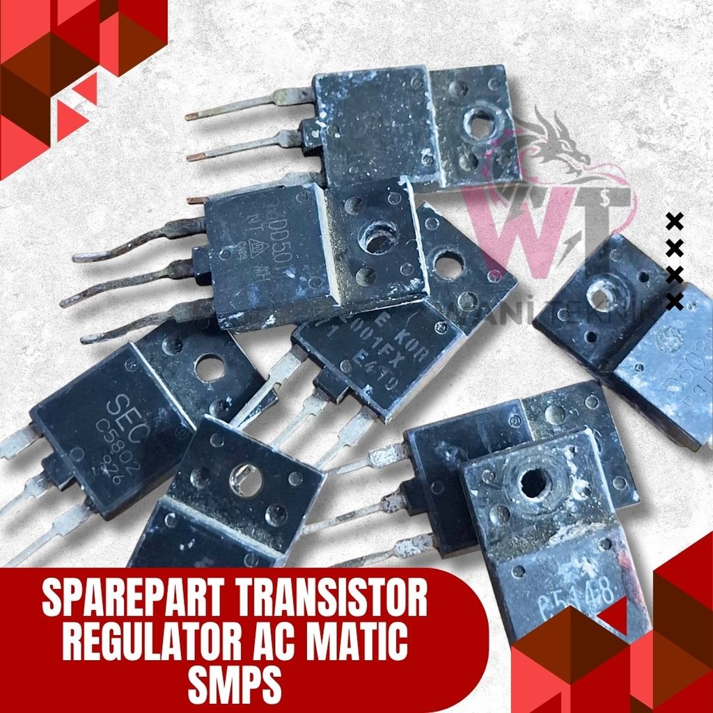Sparepart Transistor Regulator AC Matic SMPS – Cabutan TV Monitor CRT