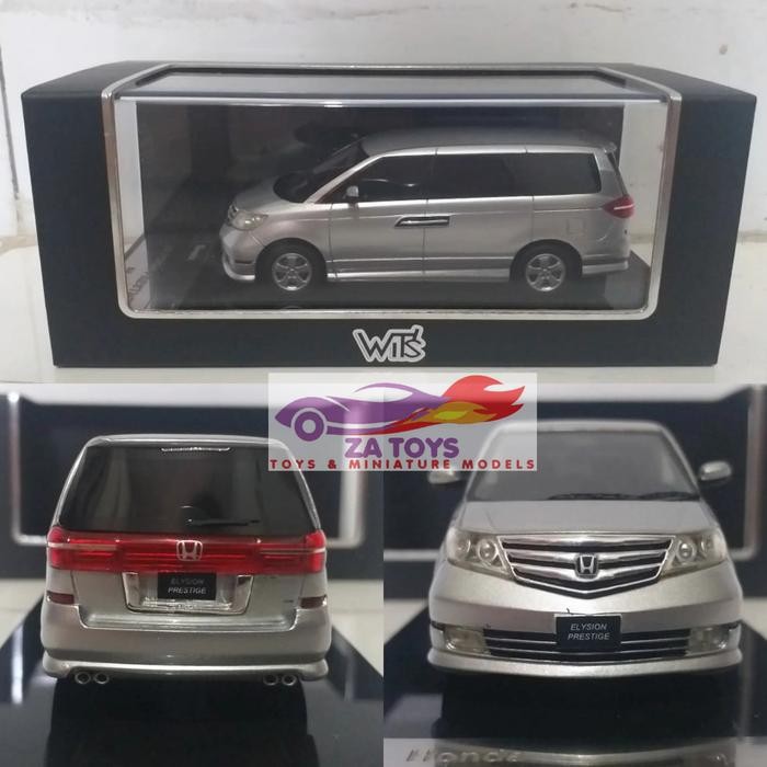 Diecast Honda Elysion Prestige Silver By Wits Skala 1:43 Resin ANS99