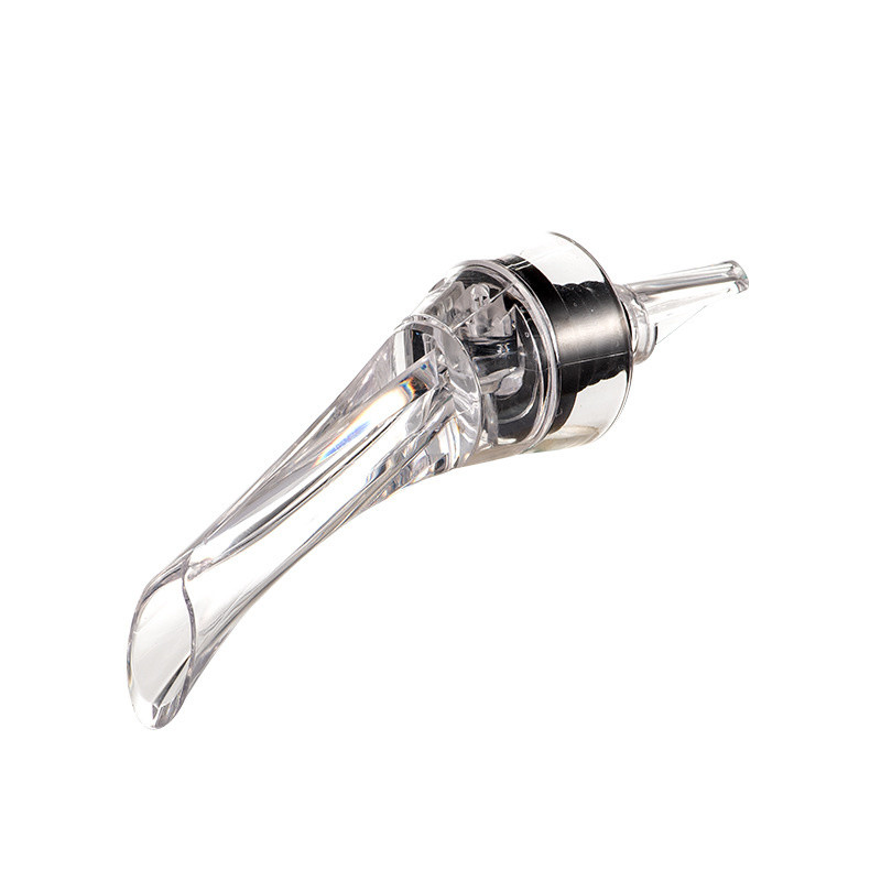 50Pcs Acrylic Aerating Pourer Decanter Wine Aerator Spout Pourer New Portable Wine Aerator Pourer Wi