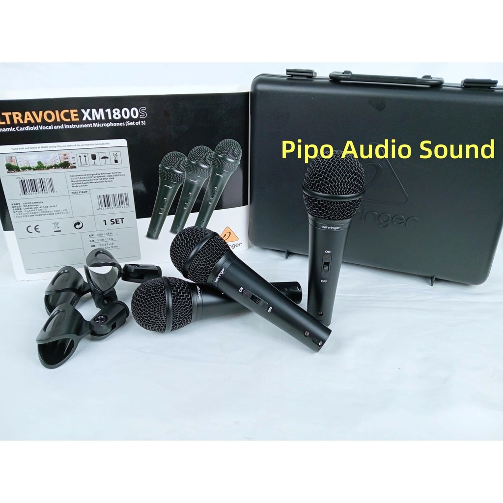 MIC KABEL BEHRINGER XM1800 S PLUS KOPER  ISI 3 MIC XM 1800S xm1800s