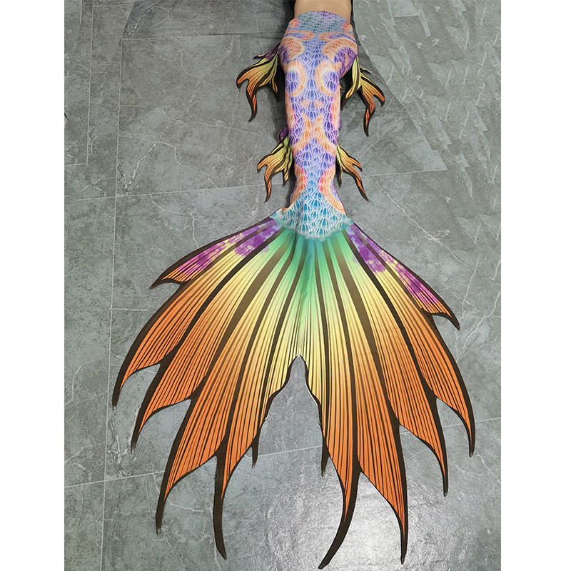Children and Adults Professional Performance Mermaid Tail Swimsuit Aquarium Performance Mermaid Tail