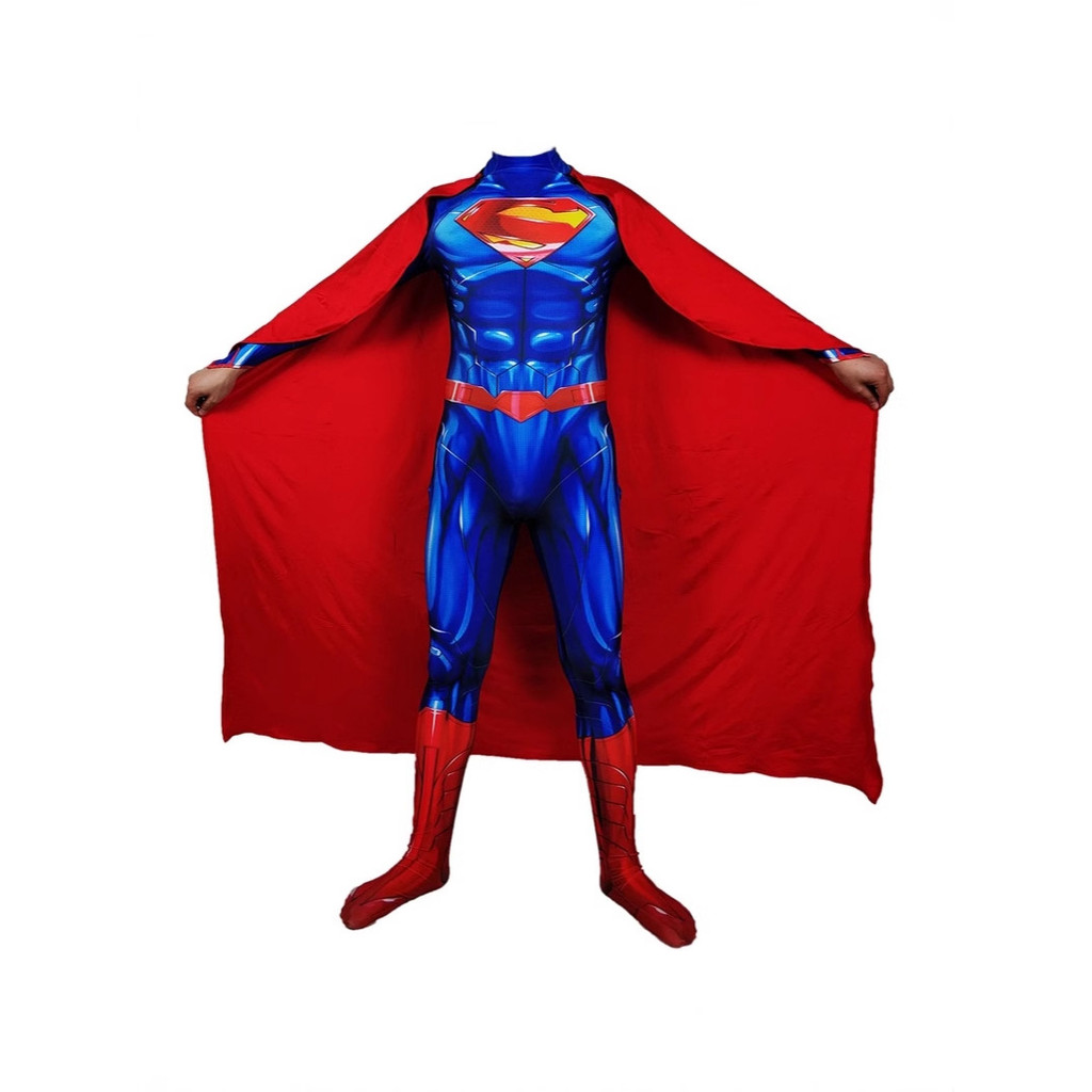 Halloween Costume New Batman The Flash Muscle Superman Children cos Black Adam Aquaman Bodysuit