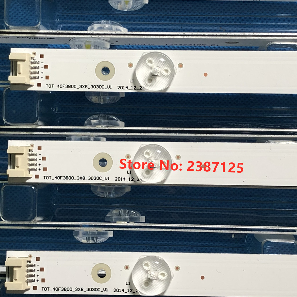 LED Backlight Strip TOT_40F3800_3X8_3030C_V1 4C-LB400T-YH5 For L40F3303B L40F3301B 40fs3003 L40F3800