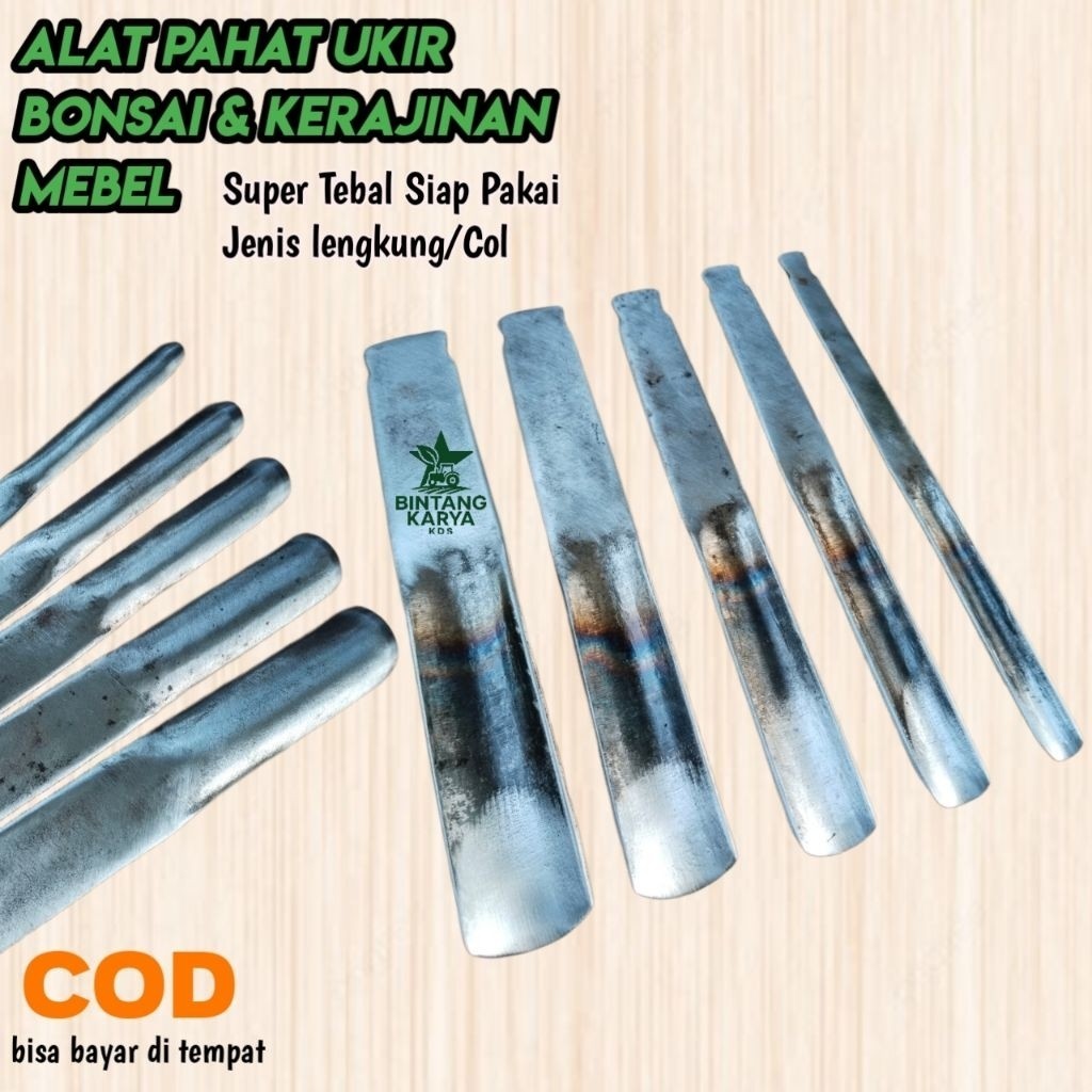 Alat Pahat Ukir bonsai Bubut Kerajinan Ukir Super Tebal Terbaik