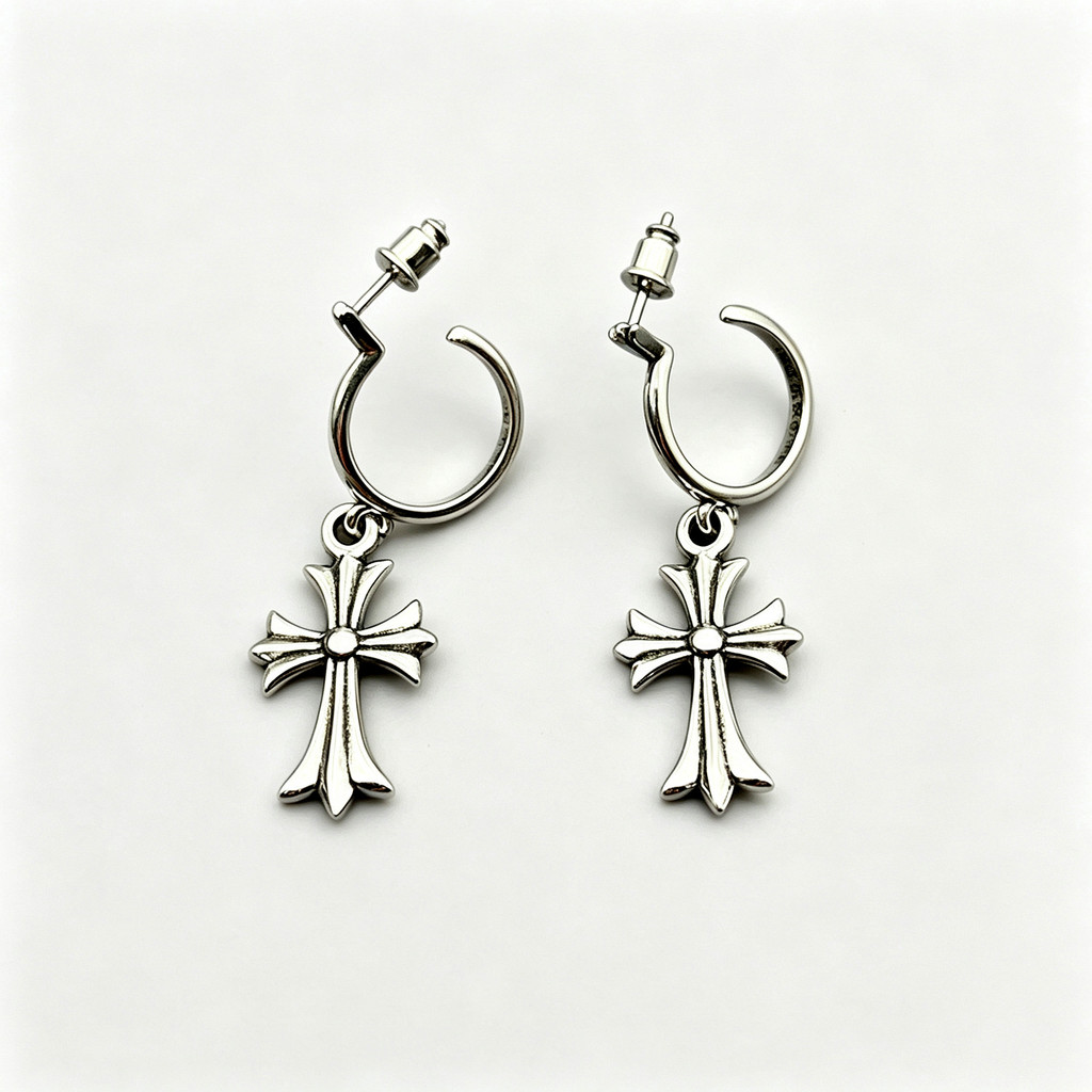 Anting Salib Anting Salib Pria dan Wanita