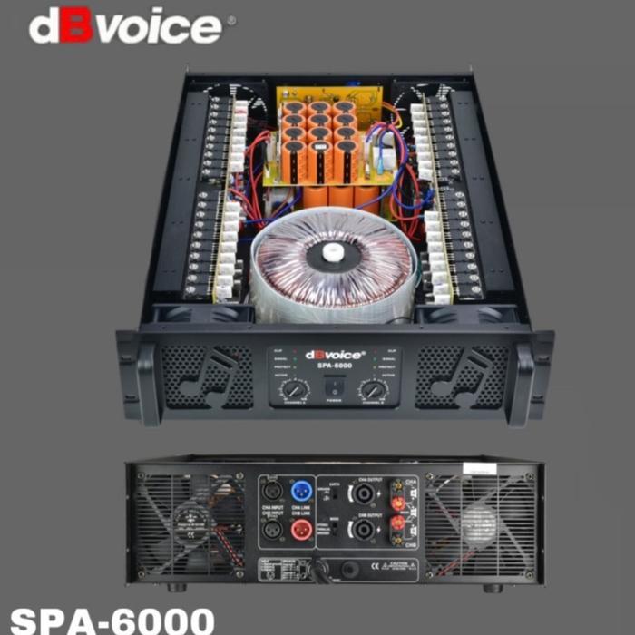 Power dB Voice SPA 6000 Original Amplifier dbvoice  SPA6000 Class GB