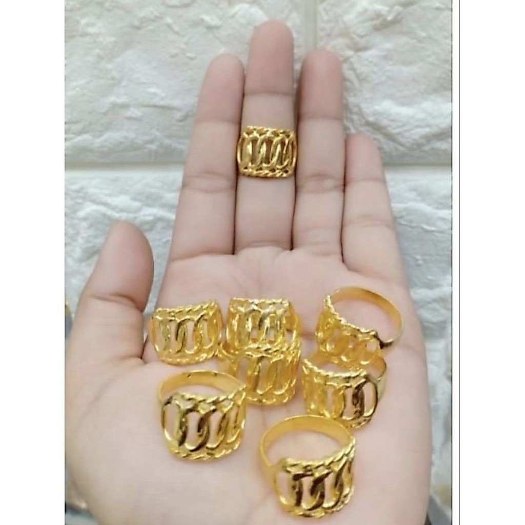 Cincin Rantai Penang Replika Emas 24k