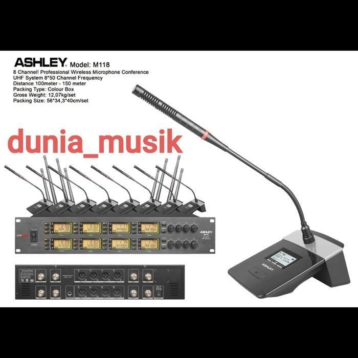 MIC MEJA WIRELESS ASHLEY M118 M118 ORIGINAL