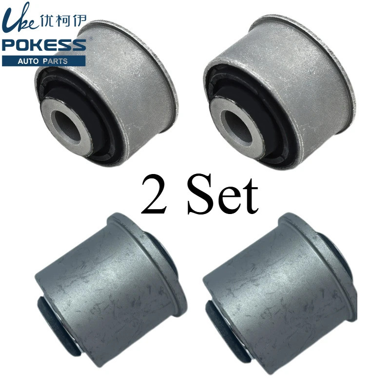 2 Set Bushing Lengan Suspensi Sasis Mobil untuk Ford Mondeo Edge Taurus Mustang DG9C3C270CA DG9C3C27