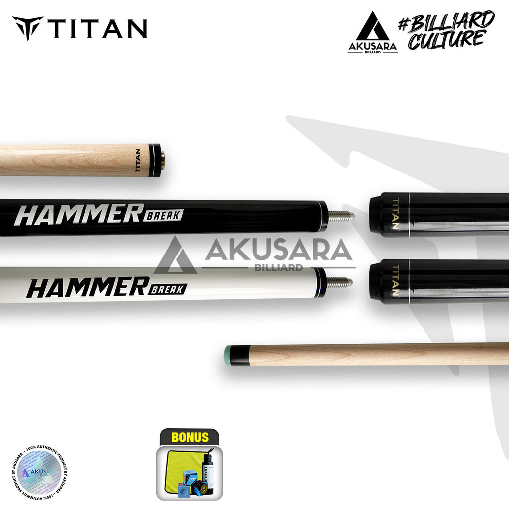 Titan Hammer Break (HEAVY HIT TECHNOLOGY) Cue Stick Billiard