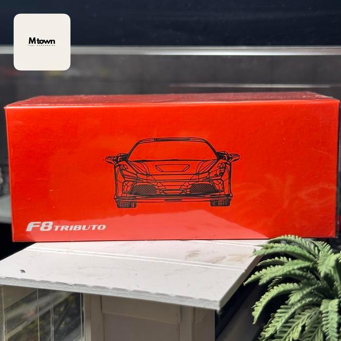 XF Model F8 Tributo Ferrari F8 Tributo Red Polos New Segel