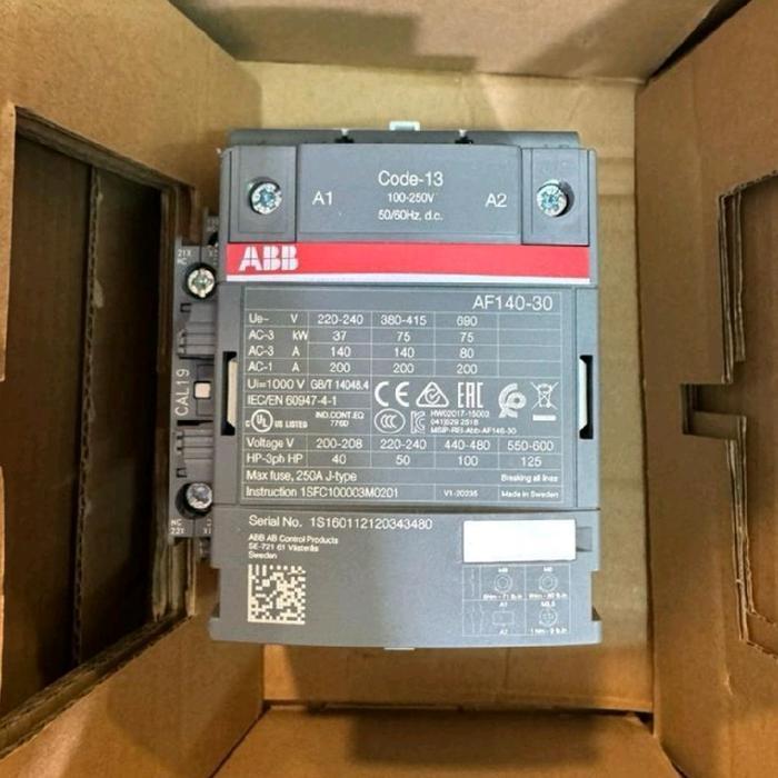 KONTAKTOR ABB AF140-30-11-13 100-250V ORIGINAL