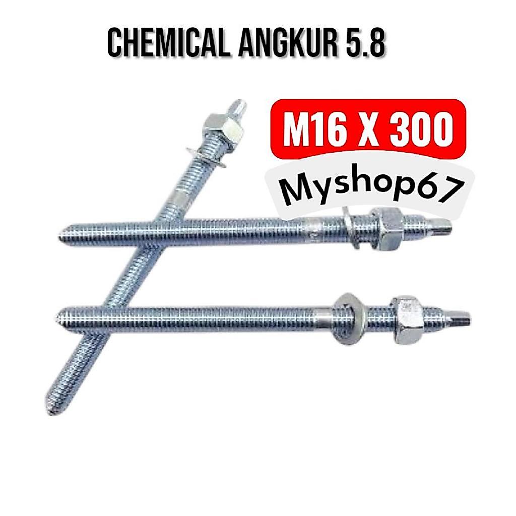 CHEMICAL ANGKUR 5.8 M16 / DYNABOLT / CHEMICAL ANCHOR 5.8 M16X300
