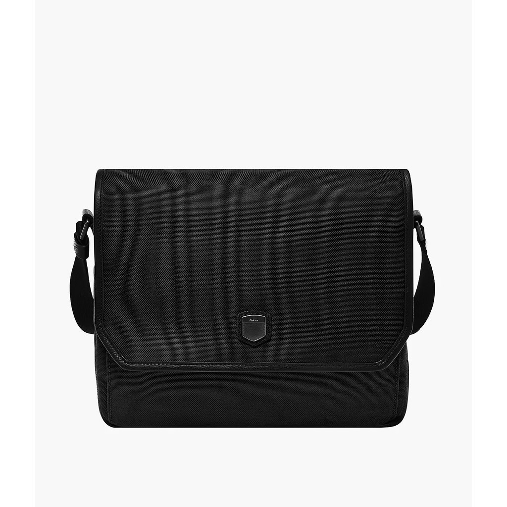 Fossil Hayes Courier Black Tas Pria MBG9628-001