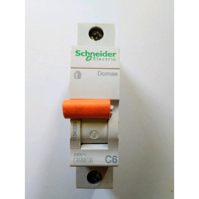MCB 6A Schneider Domae 1 phase