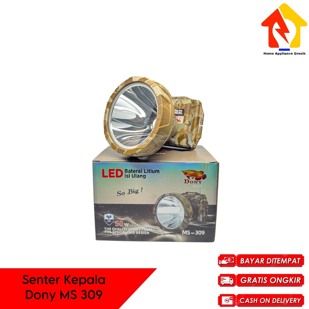 Senter Kepala Dony MS 309 SO BIG / Dony Senter Kepala MS309 (50 Watt)