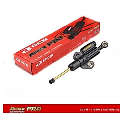 RCB STEERING DAMPER 80MM APEX STABILIZER STANG BODY