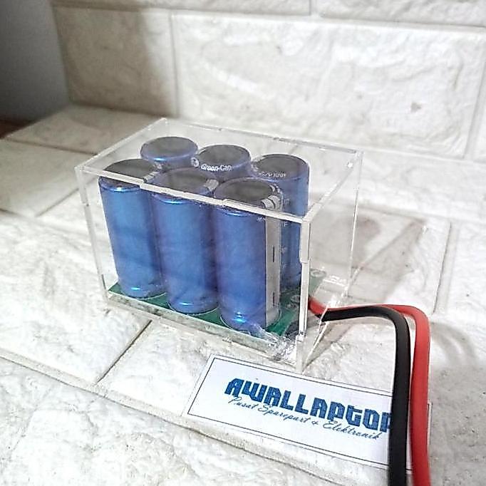Super Capacitor Super Kapasitor 100F 16V Lenkap Box Dan Protector