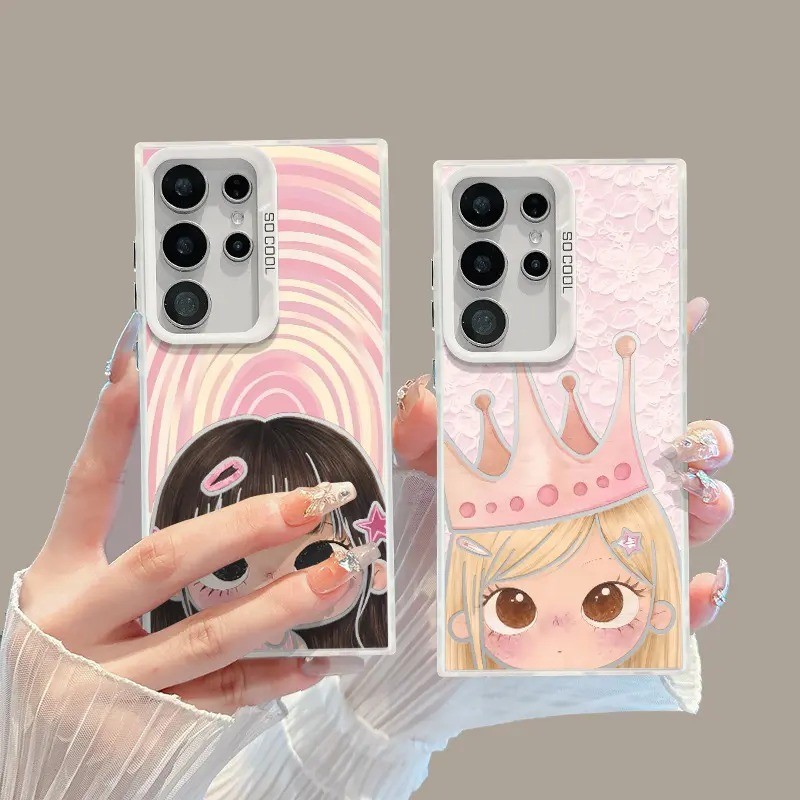 Case Untuk Samsung A07 S25 FE S24 S23 S22 S21 Ultra Plus S20 A56 A55 A54 A53 A52 A51 A50 A36 A35 A34