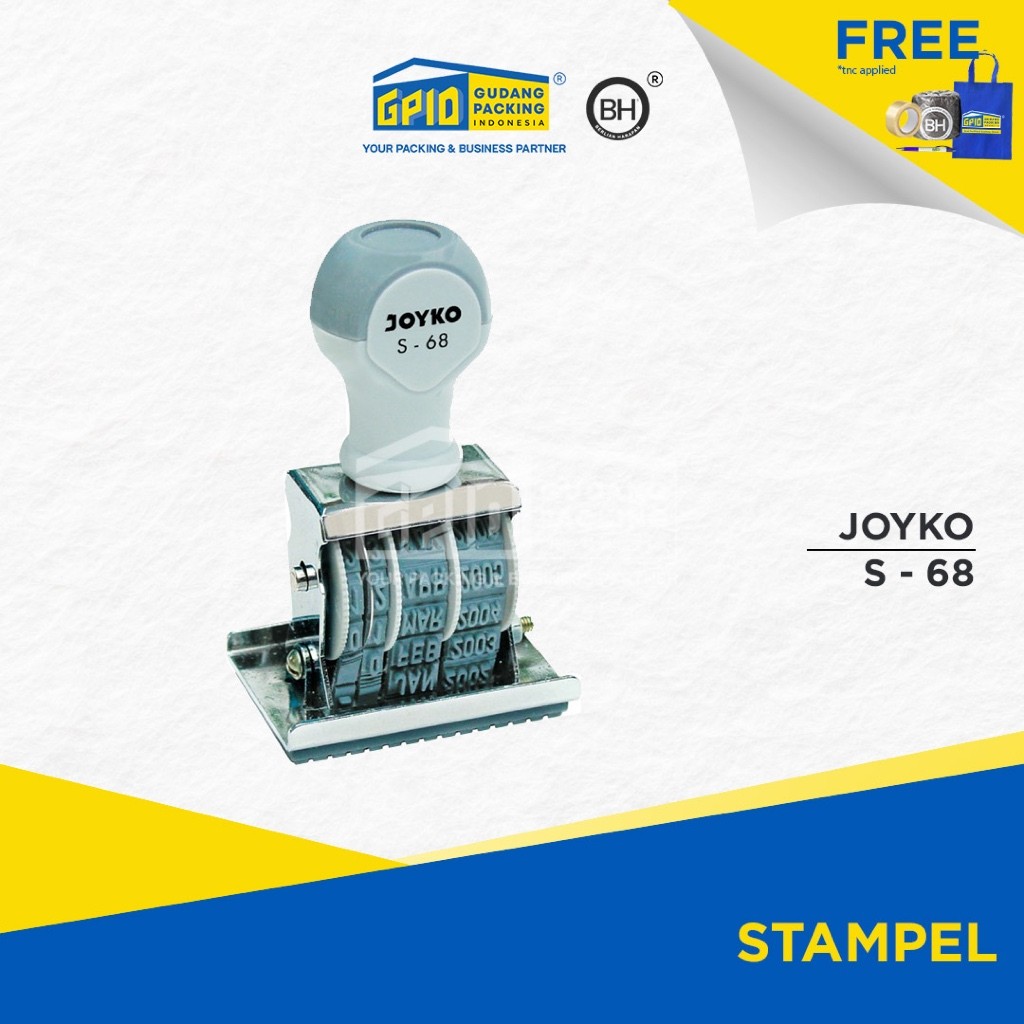 

JOYKO - S-68 Stampel Tanggal Lunas