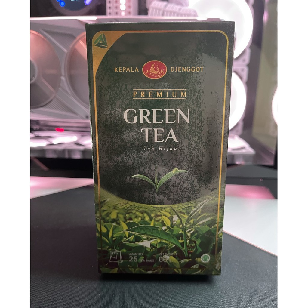 

Kepala Djenggot Premium Green Tea / Teh Hijau isi 25