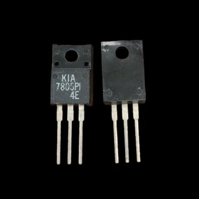 sPaRePaRt IC KIA7805PI KIA 7805 PI Voltage Regulator 1A 5V Persamaan KA7805