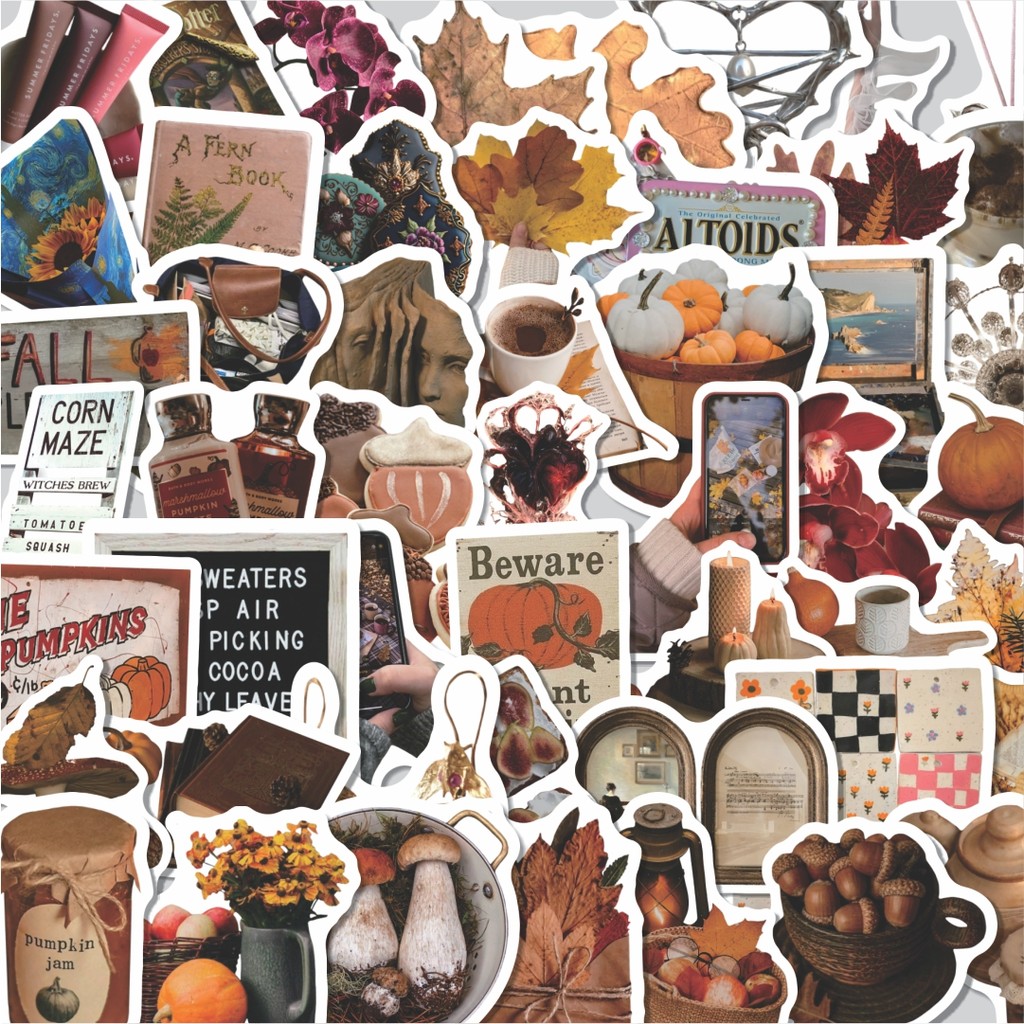 

Stiker Cutting Pack Stiker Summer Aesthetic Vintage Isi 100Pcs Series Aesthetic Lucu Keren Untuk Koper Bahan Vynil