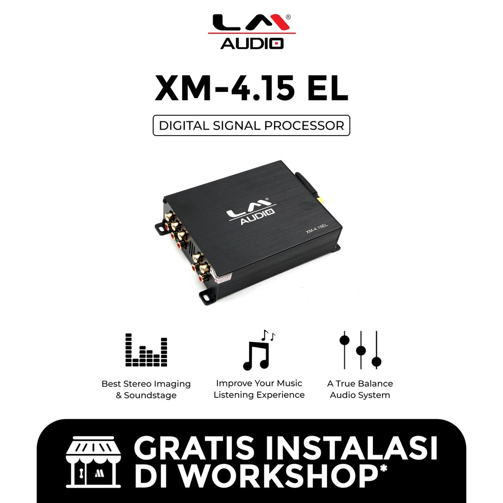 DSP LM AUDIO XM 4.15 EL PRO