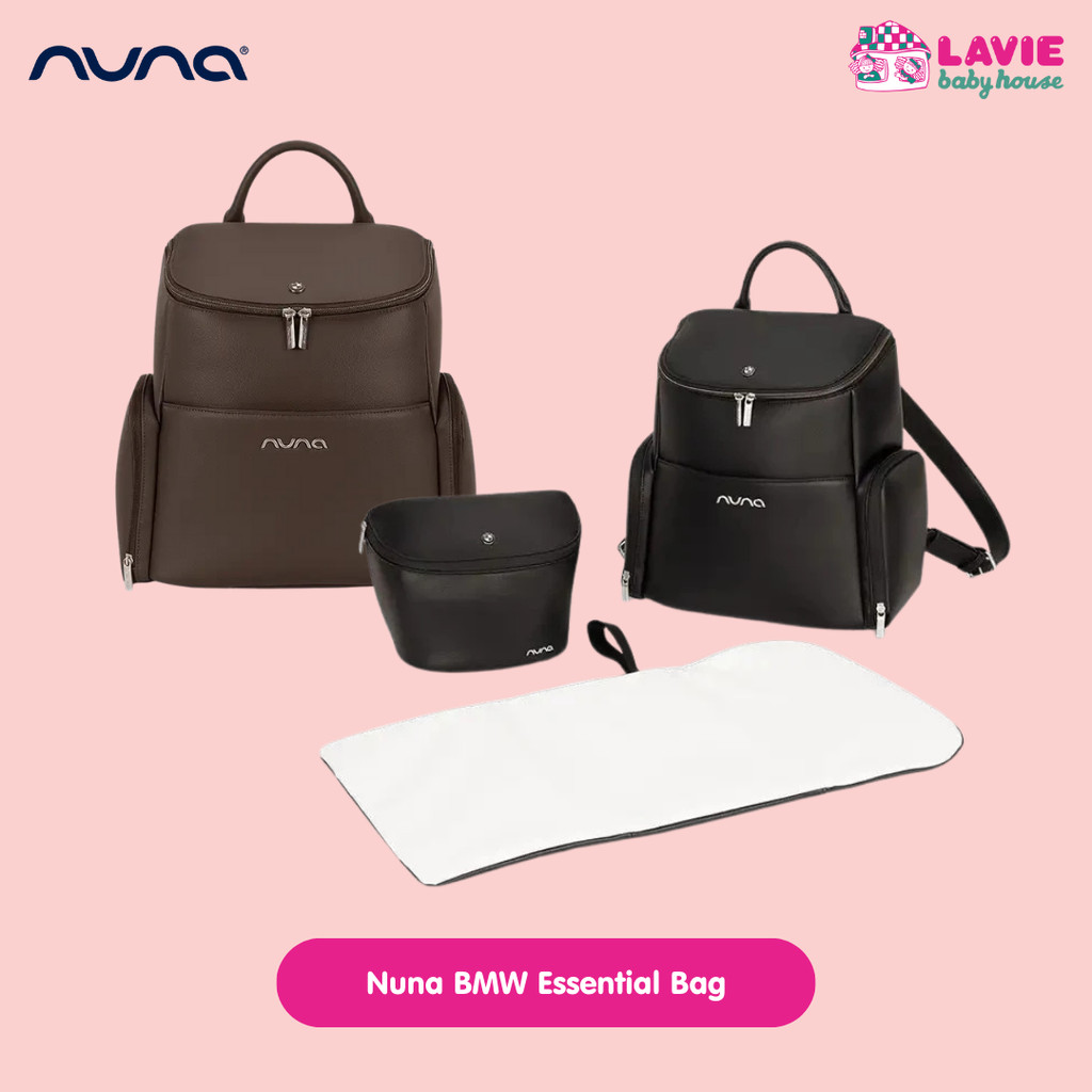 NUNA BMW Essential Bag Espresso - Element - Ransel multifungsi /Lengkap - Lavie baby house