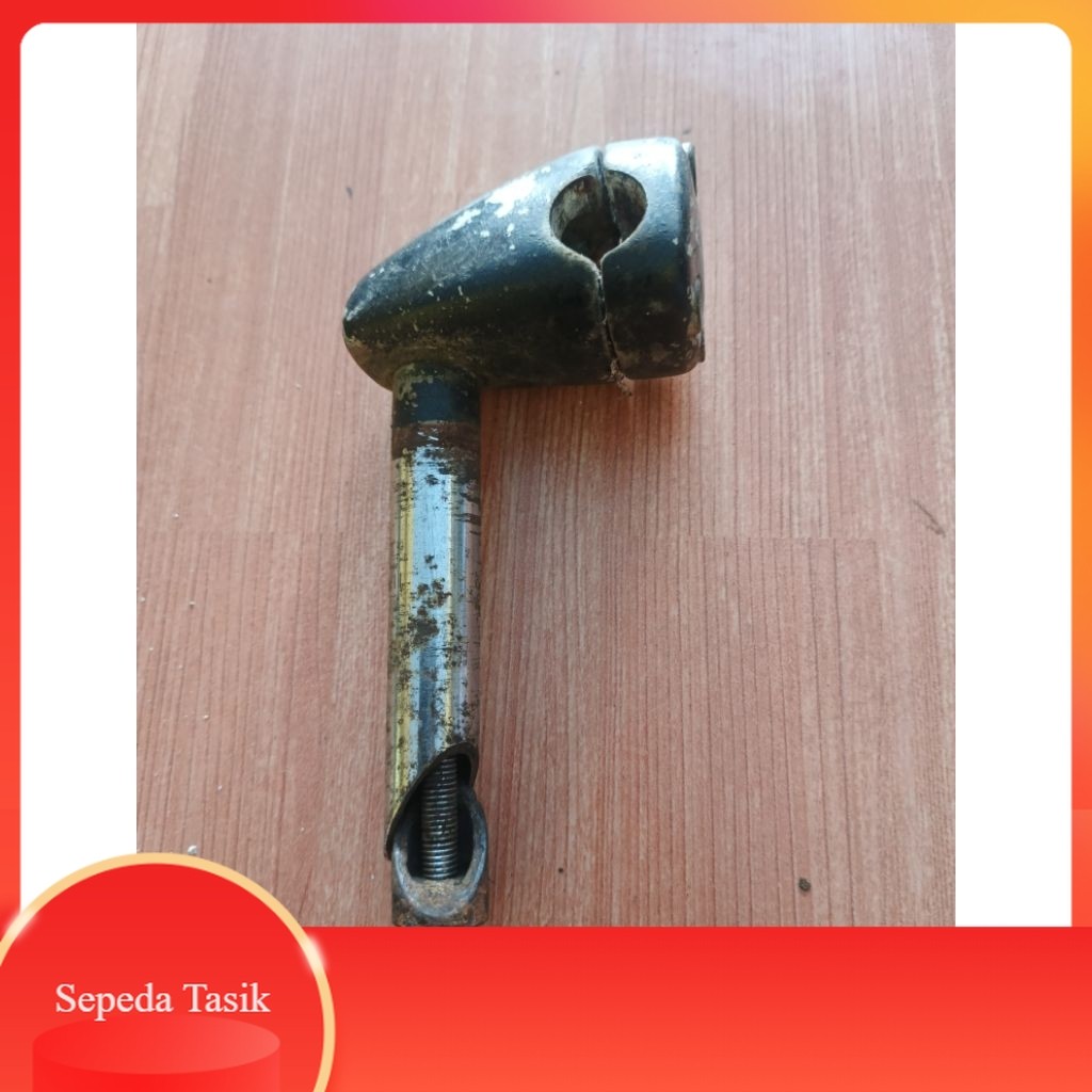 stem sepeda bmx merk logan alloy jadul antiq