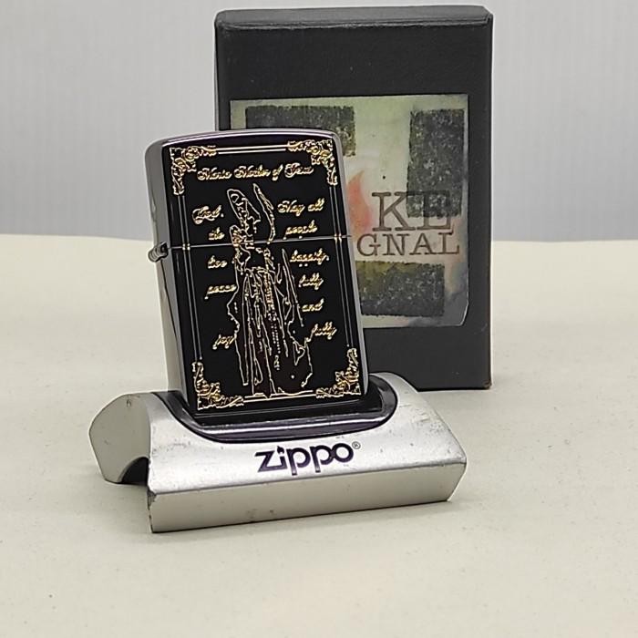 Zippo JAPAN MARIA BLACK NEO GOLD Original