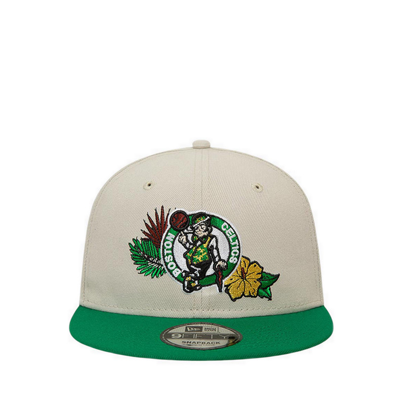 New Era 950 NBA Floral Boston Celtics Men's Cap - Wheat