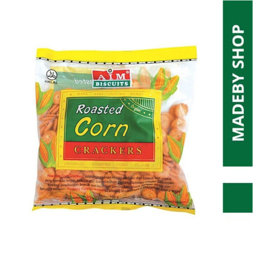 

Aim Roasted Corn 180gr SNACK makanan ringan jajanan cemilan camilan pedas asin gurih manis murah